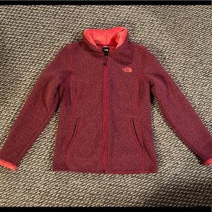 North Face Fleece Lined Sweater, size M